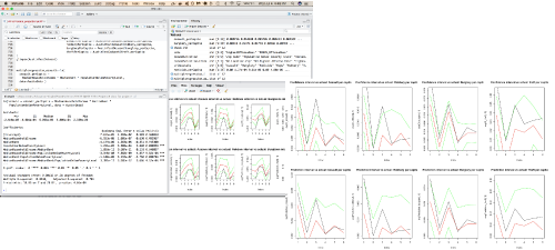 Statistics project screenshot